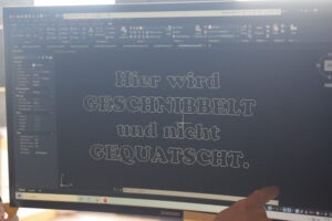 Einblick in unseren Gruppenbesuch bei Möbelhaus Lippmann & Schubert, Aufnahme 2
