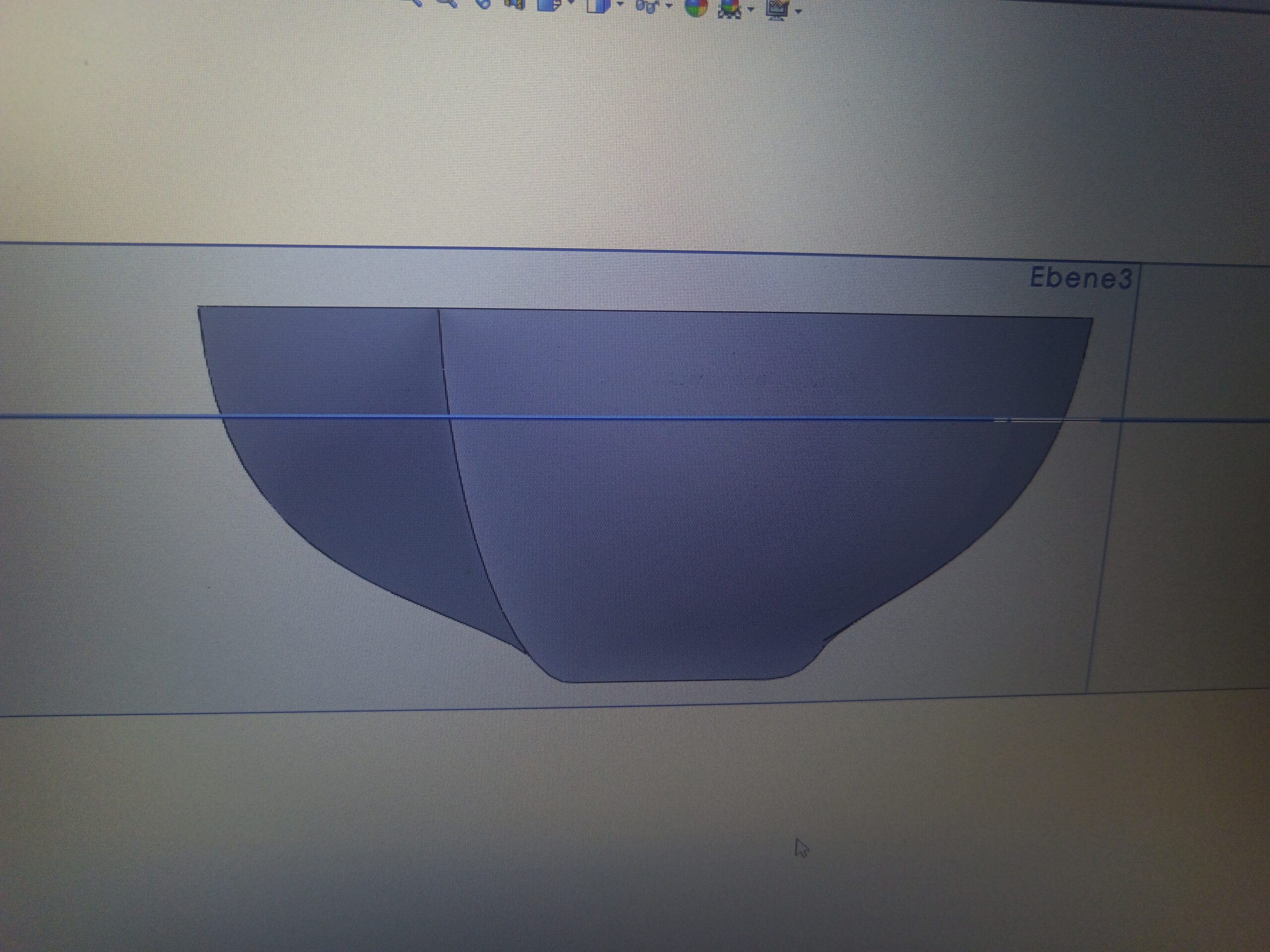 3D gedrucktes Boot in CAD